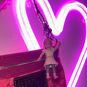 American girl doll keychain